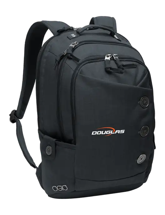 OGIO Storm Grey Ladies Melrose Pack w/Douglas Machine Logo