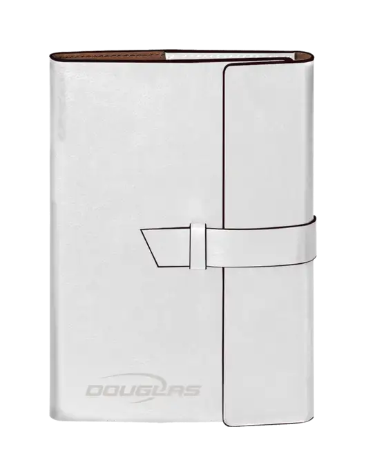 Fabrizio White 6.875 x 9.56 Portfolio w/Douglas Machine Logo
