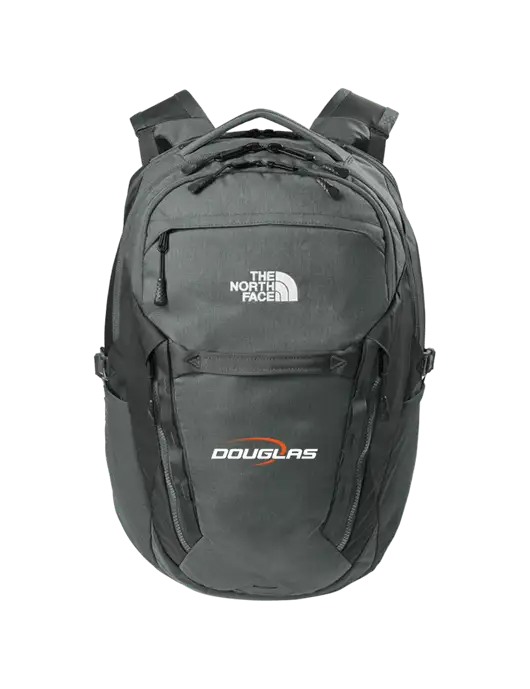 The North Face 31L Royal Arch Dark Medium Grey Backpack w/Douglas Machine Logo