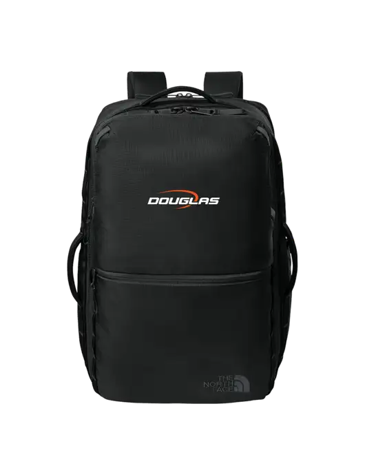 The North Face 35L Black Travel Backpack w/Douglas Machine Logo