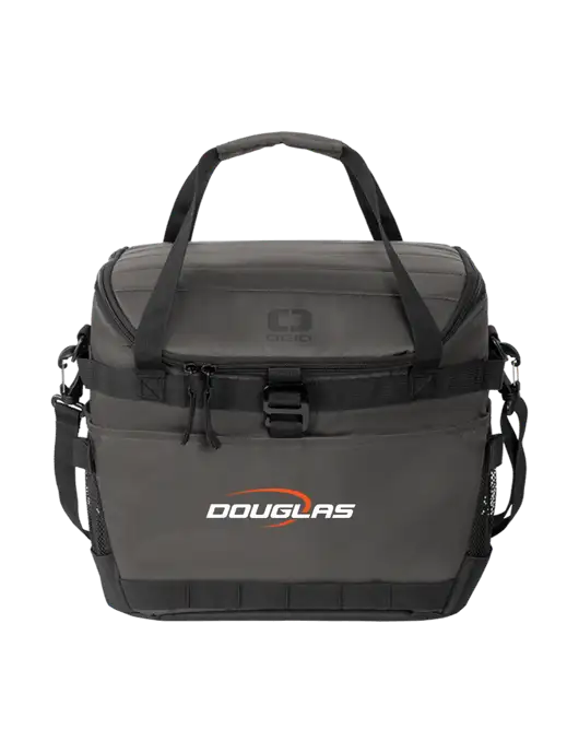 OGIO Dark Grey Sprint 24-Pack Cooler w/Douglas Machine Logo
