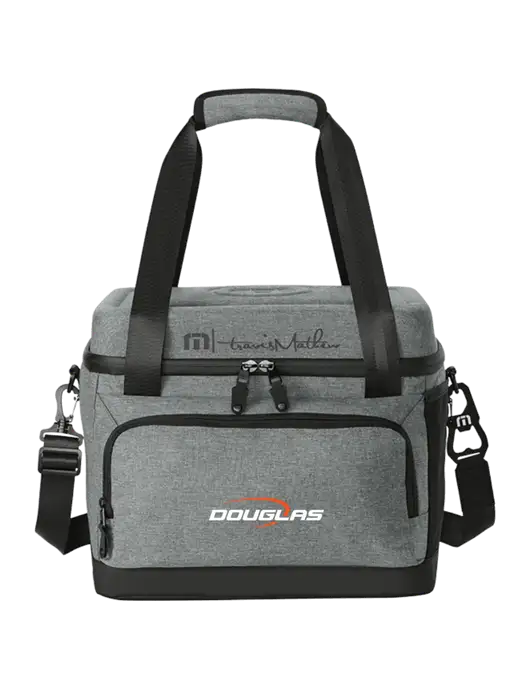 TravisMathew Medium Grey Heather Cruise 24-Can Cooler w/Douglas Machine Logo