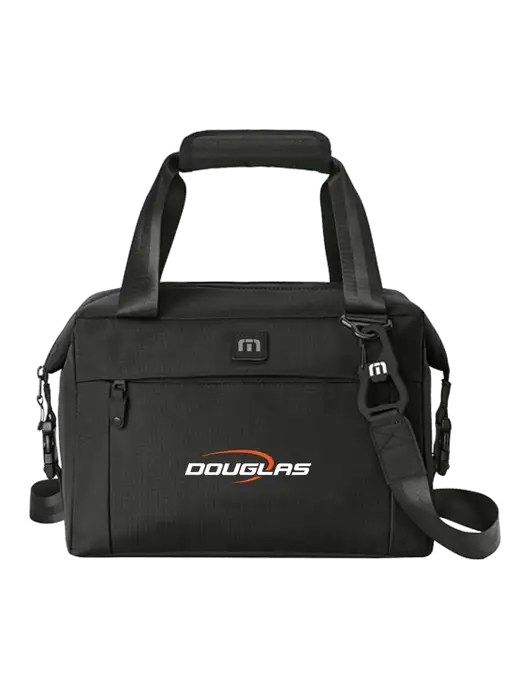 TravisMathew Black Chill’n 12-Can Cooler w/Douglas Machine Logo