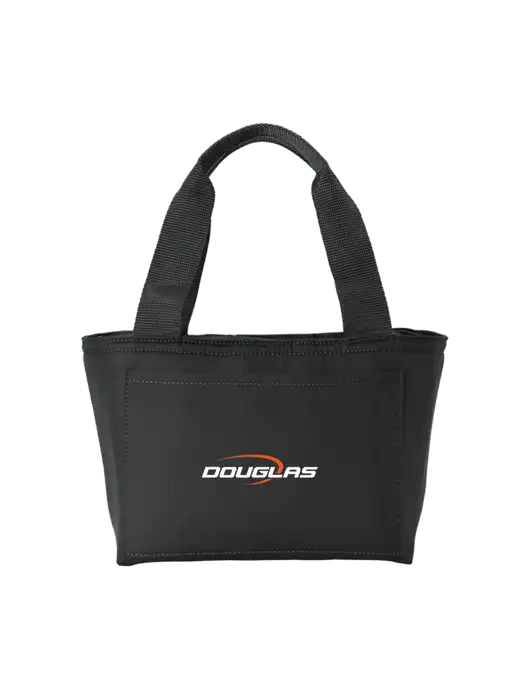 Iso Black Lunch Tote w/Douglas Machine Logo