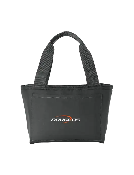 Iso Dark Grey Lunch Tote w/Douglas Machine Logo