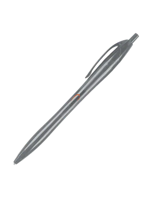 Novella Light Grey Solid Pen - Black Ink w/Douglas Machine Logo