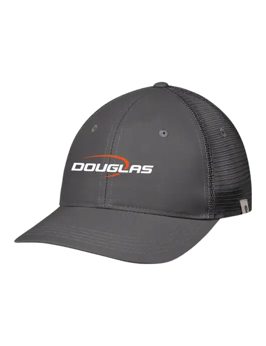 Carhartt Dark Grey Trucker Rugged Pro Series Cap w/Douglas Machine Logo