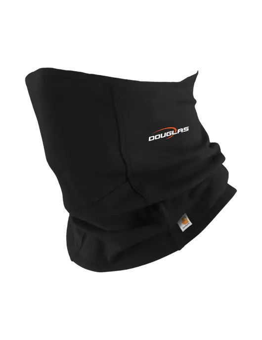 Carhartt Black Cotton Blend Filter Pocket Gaiter w/Douglas Machine Logo