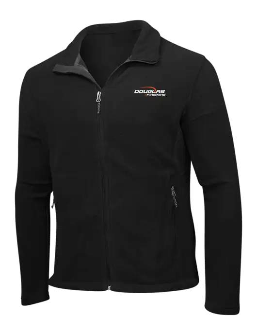 Black Fleece Jacket w/Douglas Finishing Logo