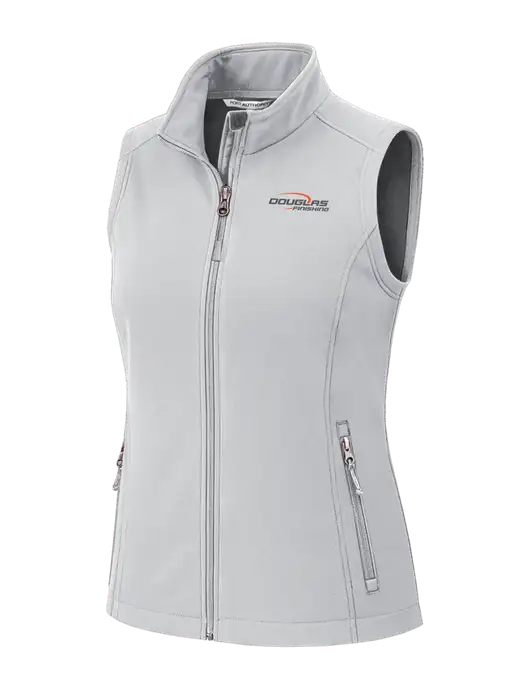 Marshmellow Womens Core Soft Shell Vest w/Douglas Finishing Logo