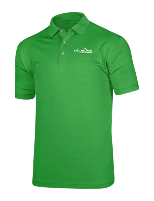 Callaway Vibrant Kelly Green Ventilated Polo w/Douglas Finishing Logo