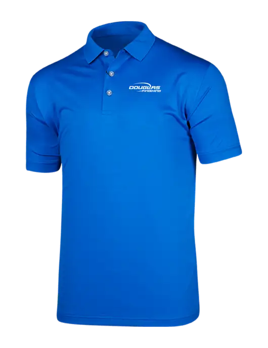 Callaway Vibrant Royal Blue Ventilated Polo w/Douglas Finishing Logo