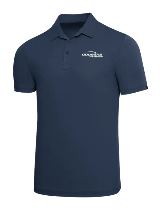 TravisMathew Navy Solid Oceanside Polo w/Douglas Finishing Logo