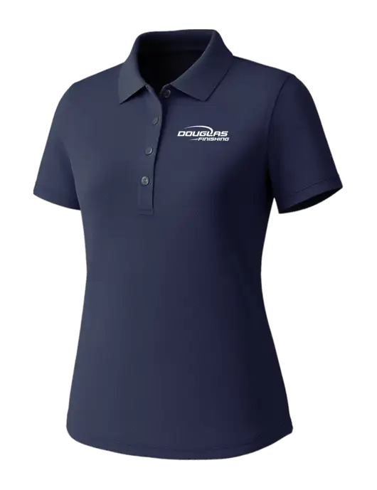 Callaway Womens Core Navy Performance Polo w/Douglas Finishing Logo