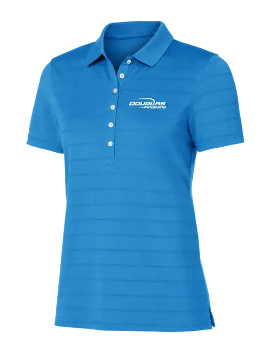 Callaway Womens Royal Blue Ventilated Polo w/Douglas Finishing Logo